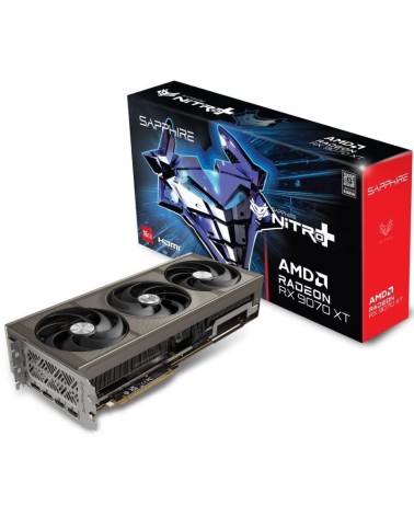 Tarjeta gráfica sapphire nitro+ radeon rx 9070 xt gaming oc/ 16gb gddr6