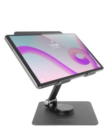 Soporte para tablets/convertibles mars gaming ma-rst/ hasta 13'/ negro