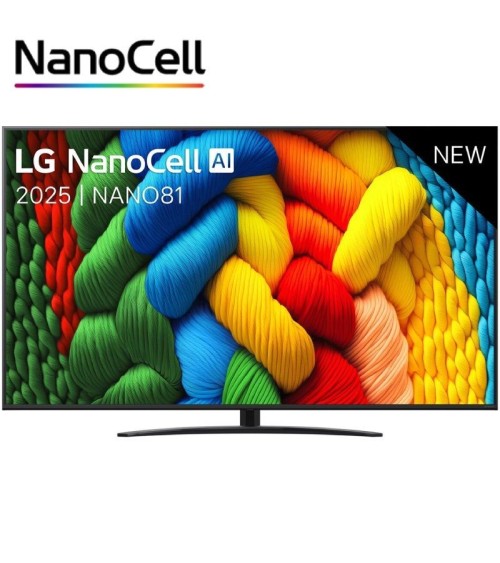 Televisor lg nanocell 75nano81a6a 75'/ ultra hd 4k/ smart tv/ wifi