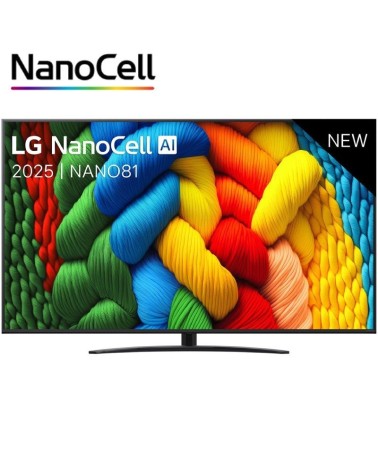 Televisor lg nanocell 75nano81a6a 75'/ ultra hd 4k/ smart tv/ wifi