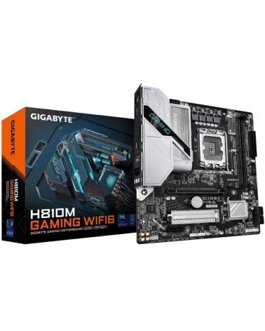 Placa base gigabyte h810m gaming wifi 6 socket 1851/ micro atx