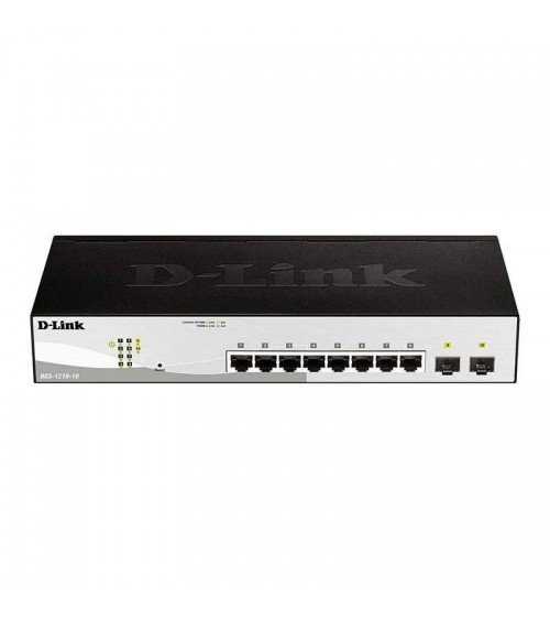 Switch d-link dgs-1210-10 10 puertos/ rj-45 gigabit 10/100/1000 sfp