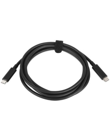 Cable usb 3.0 tipo-c/ usb tipo-c macho - usb tipo-c macho/ hasta 100w/ 1.8m/ negro