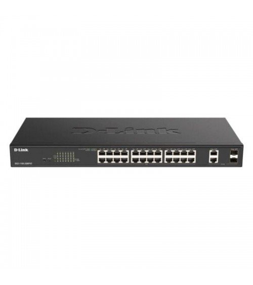 Switch gestionable d-link dgs-1100-26mpv2 26 puertos/ rj-45 10/100/1000/ sfp/ poe