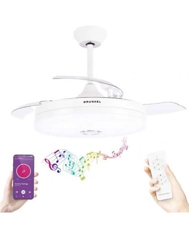 Ventilador de techo grunkel skywind-42bt2/ w/ aspas cm  velocidades