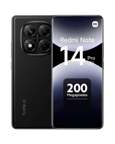 Smartphone xiaomi redmi note 14 pro 8gb/ 256gb/ 6.67'/ 5g/ negro medianoche