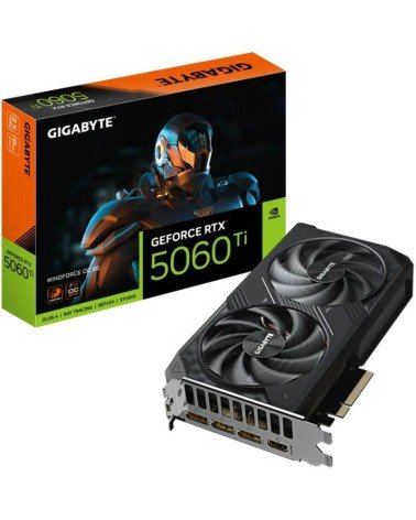 Tarjeta gráfica gigabyte geforce rtx 5060 ti windforce oc/ 8gb gddr7