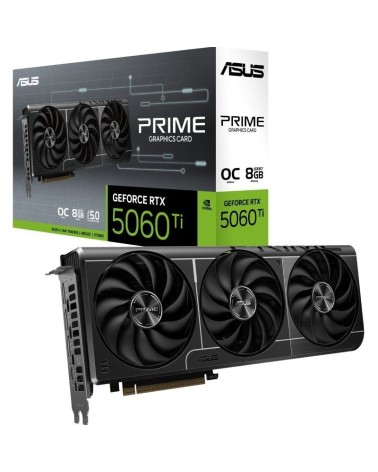 Tarjeta gráfica asus prime geforce rtx 5060 ti oc edition/ 16gb gddr7