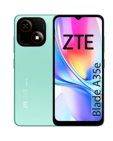 Smartphone zte blade a35e 2gb/ 32gb/ 6.52'/ verde