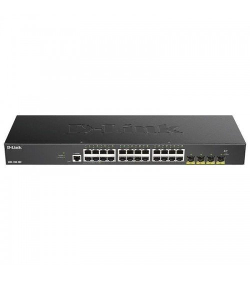 Switch gestionado d-link dgs-1250-28x 28 puertos/ rj-45 gigabit 10/100/1000/ sfp