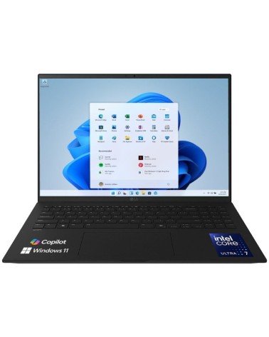 Portátil lg gram 16z90t-g.ad8bb intel core ultra 7-255h/ 32gb/ 2tb ssd/ 16'/ win11