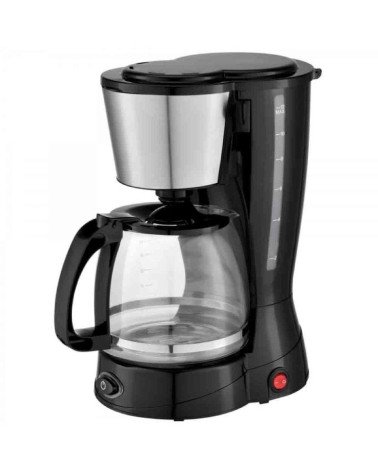 Cafetera de goteo grunkel caf-naroma/ 12 tazas/ negra