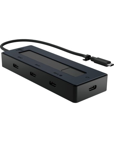 Docking usb tipo-c hp 6g843aa/ 3xusb tipo-c/ 1xusb tipo-c pd/ negro y azul