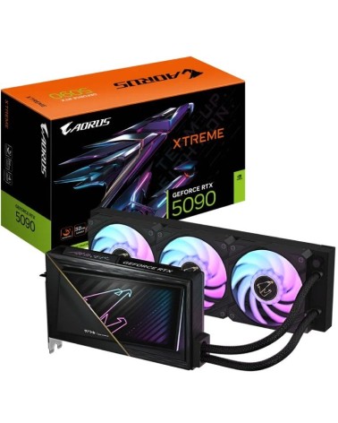 Tarjeta gráfica gigabyte aorus geforce rtx 5090 xtreme waterforce/ 32gb gddr7