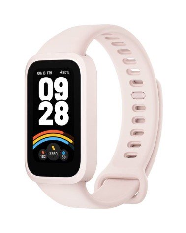 Pulsera smartband xiaomi smart band 9 active/ rosa