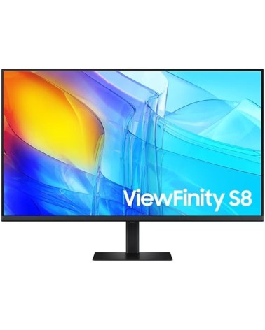 Monitor profesional samsung viewfinity s8 s80d s37d802eau 37'/ 4k/ regulable en altura/ negro