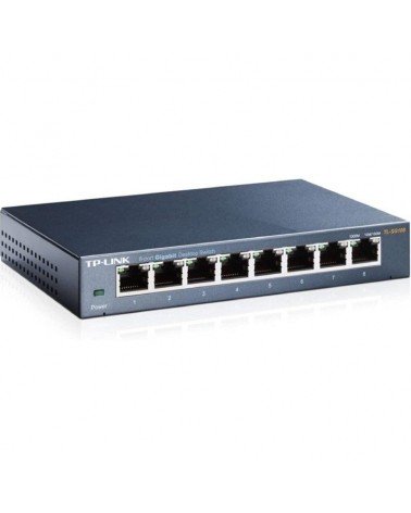 Switch tp-link tl-sg108 v3.0 8 puertos/ rj-45 10/100/1000