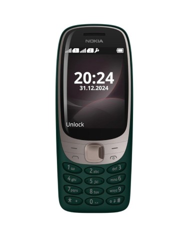 Teléfono móvil nokia 6310 dual sim/ verde oscuro