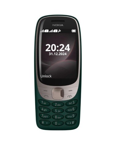 Teléfono móvil nokia 6310 dual sim/ verde oscuro