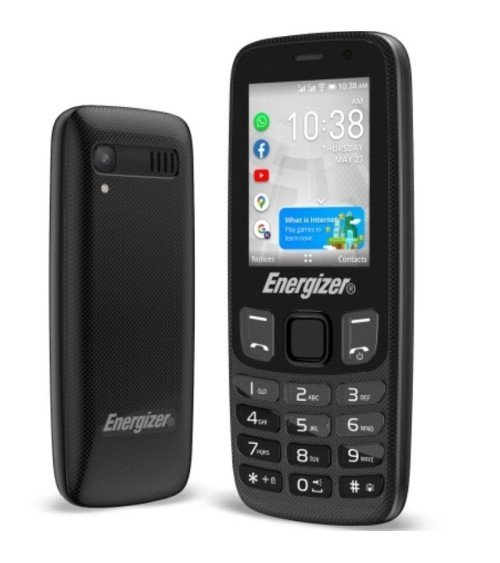 Smartphone energizer e242s+ 4gb/ 512mb/ 2.4'/ negro