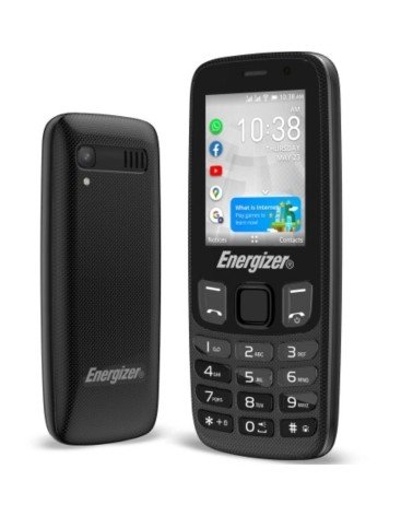 Smartphone energizer e242s+ 4gb/ 512mb/ 2.4'/ negro