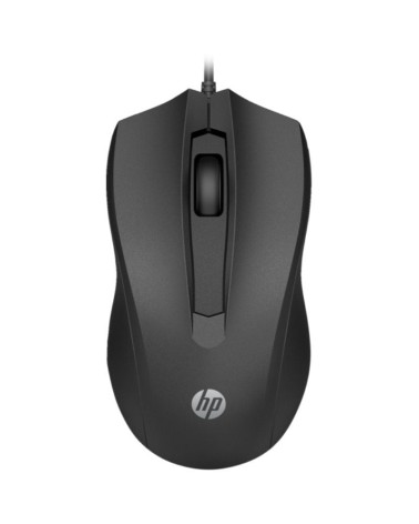 Ratón hp 105/ hasta 1600 dpi/ negro