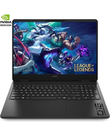 Portátil gaming hp omen 16-ap0020ns ryzen ai 7-350/ 32gb/ 1tb ssd/ geforce rtx 5060/ 16'/ sin sistema operativo