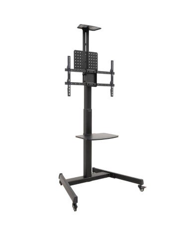 Soporte de suelo inclinable con ruedas tooq fs1184m-b para tv de 35-70'/ hasta 70kg