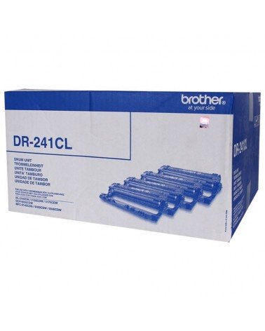 Tambor de imagen original brother dr-241cl multipack/ cian/ magenta/ amarillo/ negro