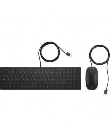 Teclado y ratón hp pavilion 400/ negro
