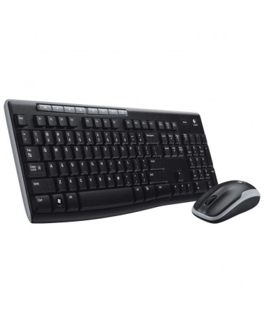 Teclado y ratón inalámbricos logitech wireless combo mk270
