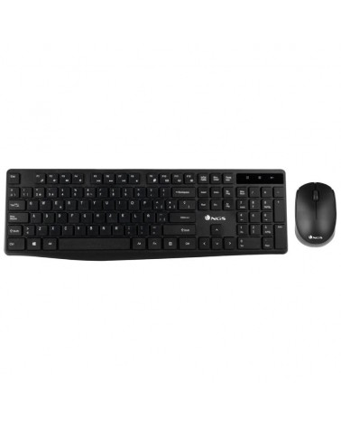 Teclado y ratón inalámbricos ngs allure kit