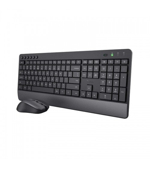 Teclado y ratón inalámbricos trust trezo