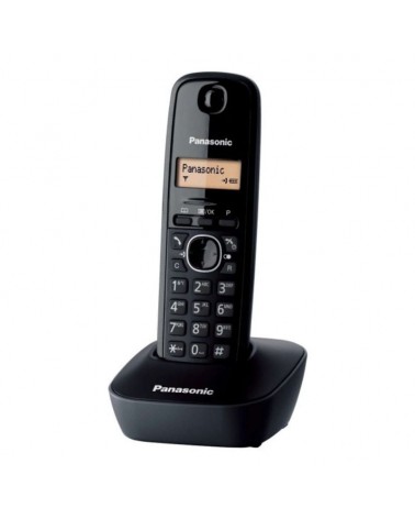 Teléfono inalámbrico panasonic kx-tg1611/ negro