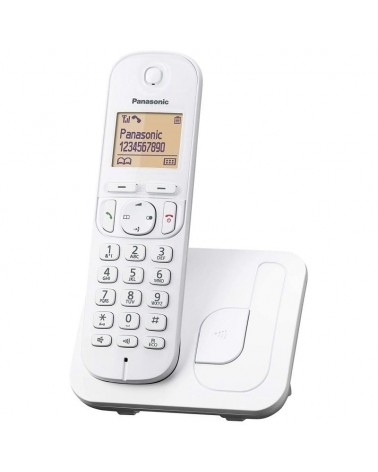 Teléfono inalámbrico panasonic kx-tg210sp/ blanco