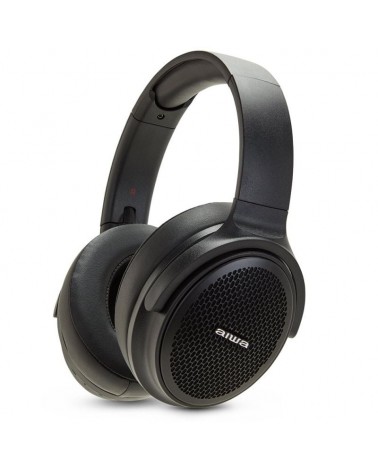 Auriculares inalámbricos aiwa hst-250bt/bk/ con micrófono/ bluetooth/ negro