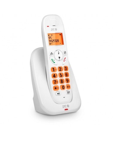 Teléfono inalámbrico spc kairo/ blanco