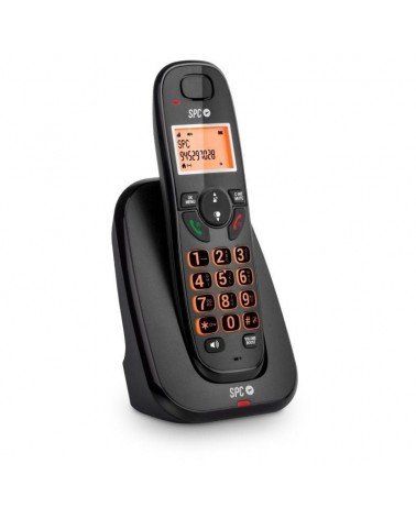 Teléfono inalámbrico spc kairo/ negro