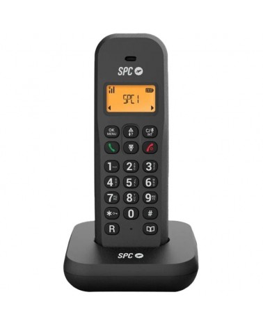Teléfono inalámbrico spc keops 7334n/ negro