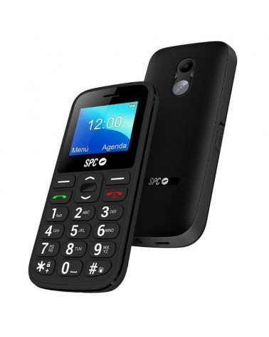 Teléfono móvil spc fortune 2 4g para personas mayores/ negro