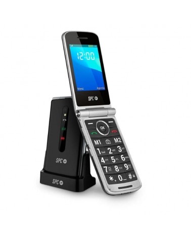 Teléfono móvil spc prince 4g para personas mayores/ negro