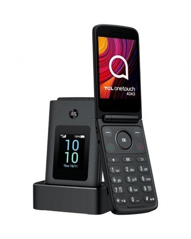 Teléfono móvil tcl one touch 4043/ gris