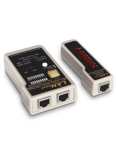 Tester aisens a142-0314 para rj11-rj12-rj45/ coaxial