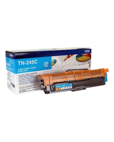 Tóner original brother tn-245c alta capacidad/ cian