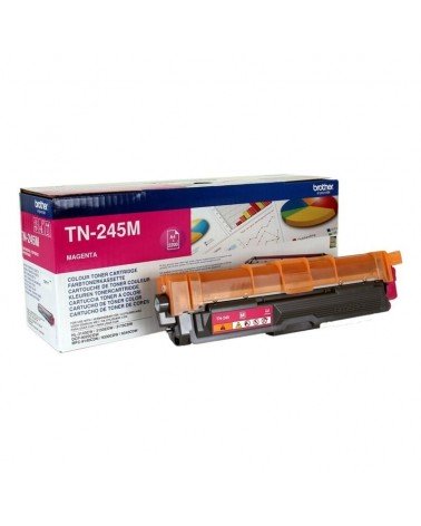 Tóner original brother tn-245m alta capacidad/ magenta