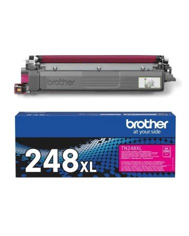Tóner original brother tn248xlm alta capacidad/ magenta