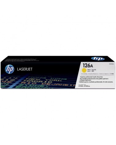 Tóner original hp nº126a/ amarillo