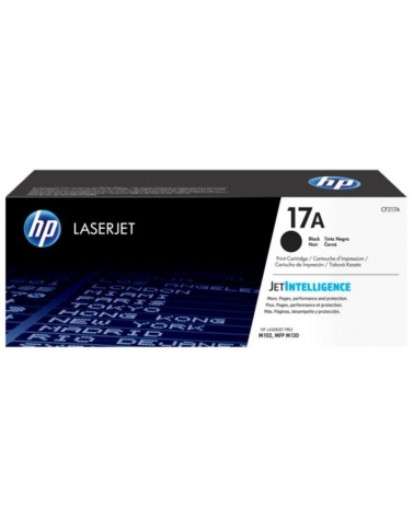 Tóner original hp nº17a/ negro