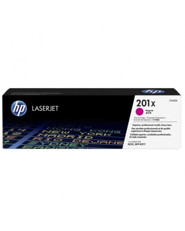Tóner original hp nº201x xl alta capacidad/ magenta