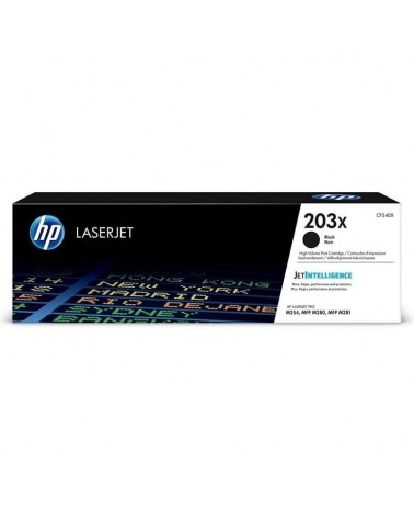 Tóner original hp nº203x xl alta capacidad/ negro